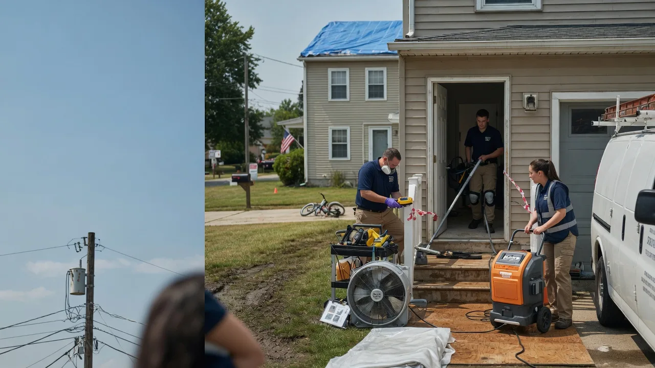 Water Damage Repair in Amery, WI near me